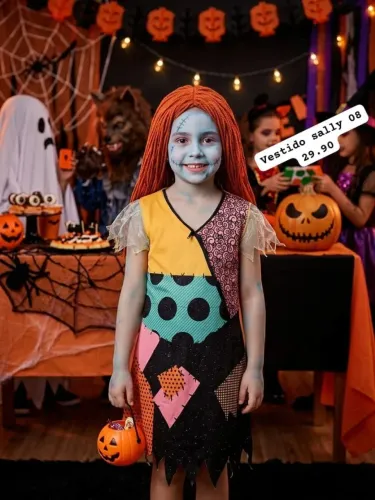Fantasias infantis Hallowen