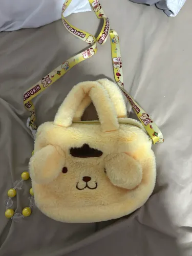 bolsa pompompurin + acessório 
