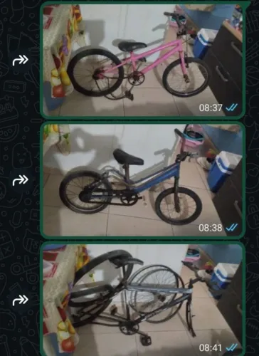 três bikes por 320