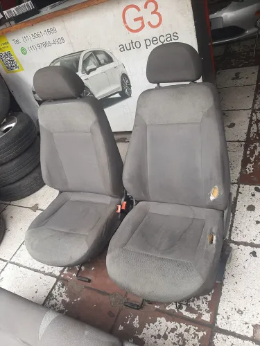 Jogo de banco gol / voyage g5 / g6 com detalhes 