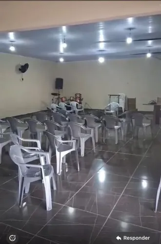 Sala no Colina azul 