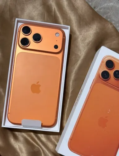 iPhone 17 Pro Max Laranja 256GB Lacrado