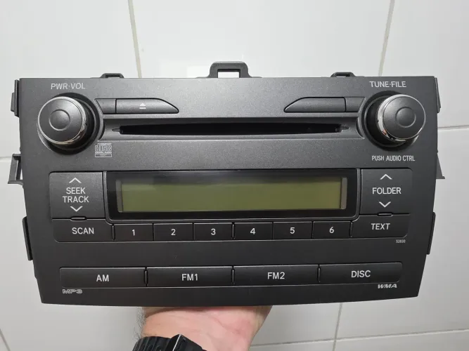 Aparelho de som original Toyota Corolla