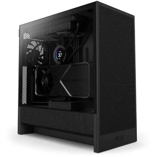 Kit NZXT H5 Flow + 2 Fans F140 RGB com Controlador ? Novo