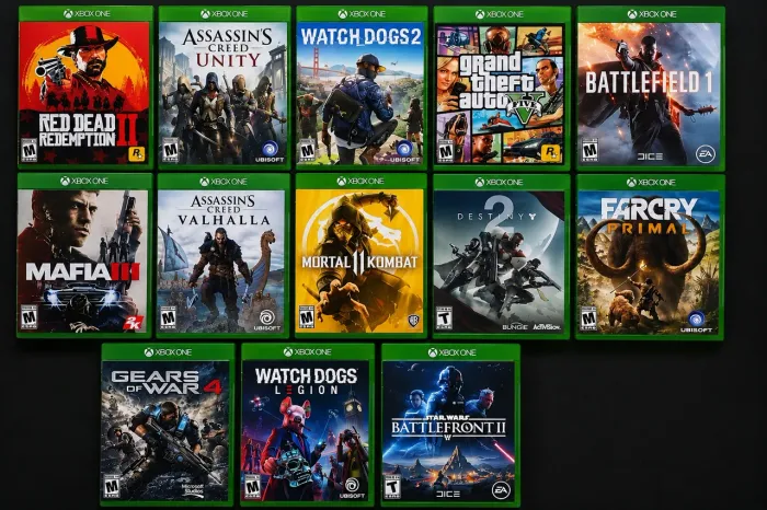Lote com 13 Jogos Originais Xbox One