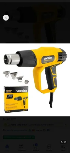 Soprador térmico 1.500W