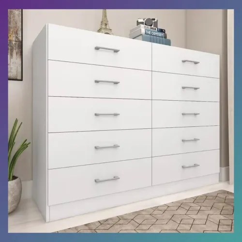 Cómoda com 10 gavetas - entregamos hoje