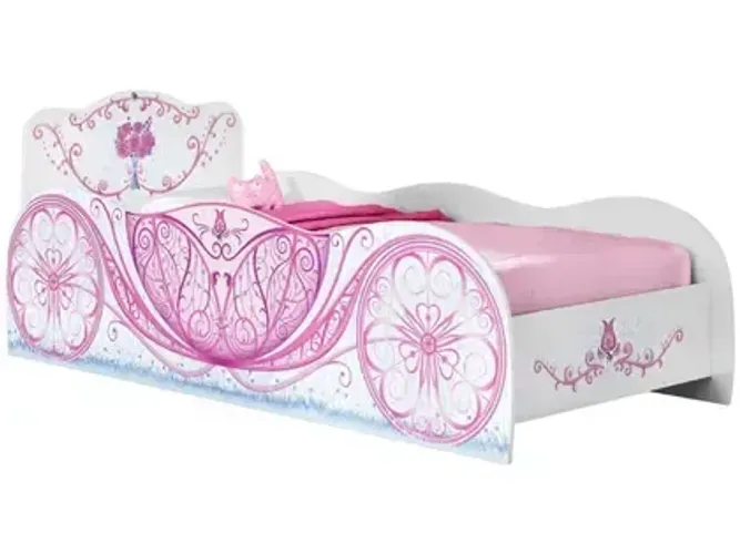 Cama solteiro carruagem