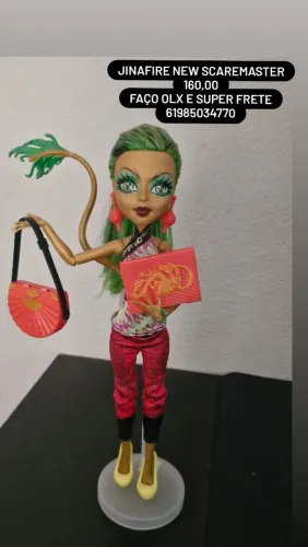 Vendo Monster High Jinafire New Scaremester