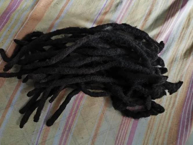 DREADS HUMANOS 100% NATURAIS.