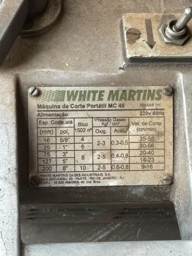 Maquina de corte portátil