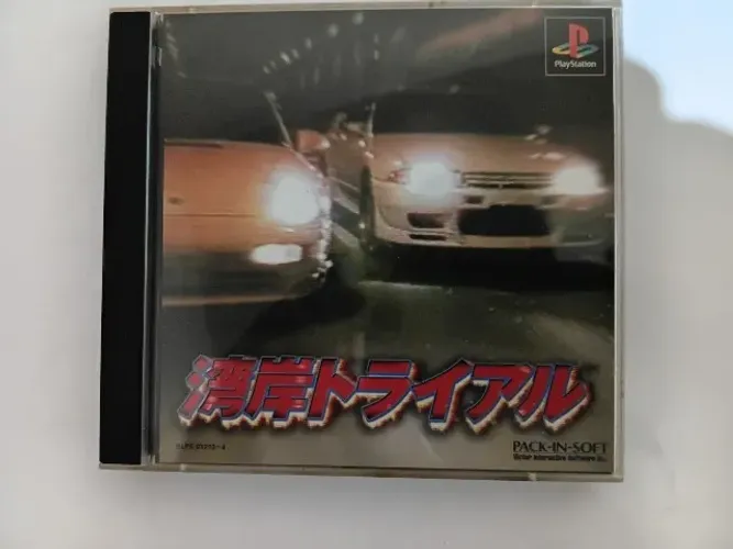 Game "Wangan Trial" para PS1 japonês