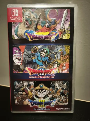 Dragon Quest 1, 2 e 3 lacrado!