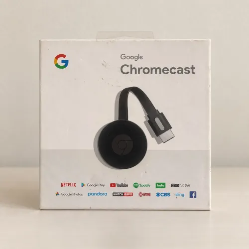 Chromecast Google 3ª geração Full HD com caixa