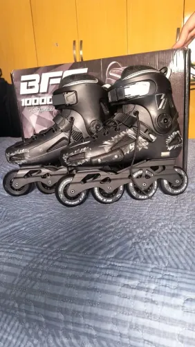 Patins BFS 10000 Preto, Usado