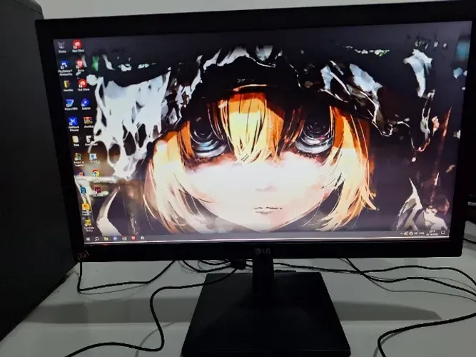 Monitor LG 19" 20MK400H-B com cabo HDMI