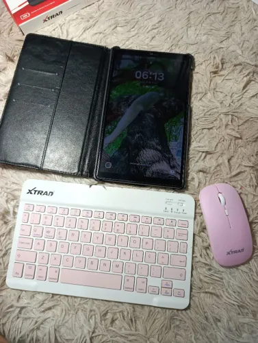 Samsung Galaxy Tab A7 Lite + Capa + Teclado + Mouse