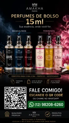 Seu Perfume Favorito, Agora Cabe na Palma da Sua Mão!