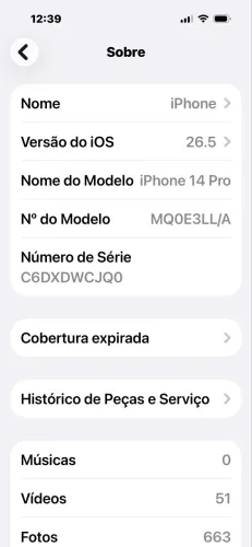 iPhone 14 Pro 128 GB sem marcas de uso