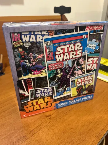Quebra-cabeça Star Wars 1000 peças LACRADO