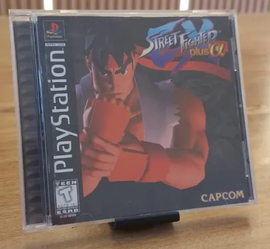 Jogo Street Fighter EX Plus a PS1 Americano Original