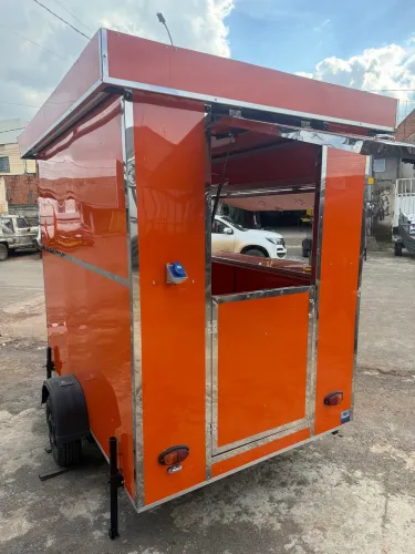Trailer food truck
