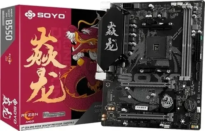 Placa mãe B550M Soyo (NF/GARANTIA)