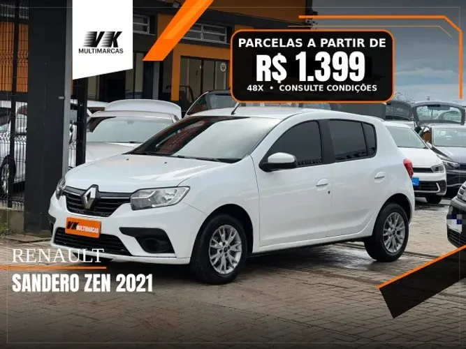 Renault Sandero Zen Flex 1.0 12V 5P Mec. 2021
