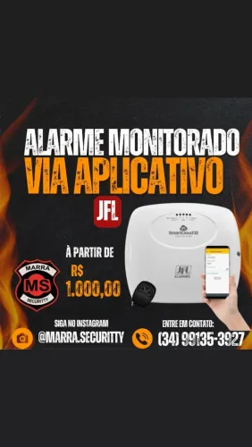 Alarme JFL para residências e comércios