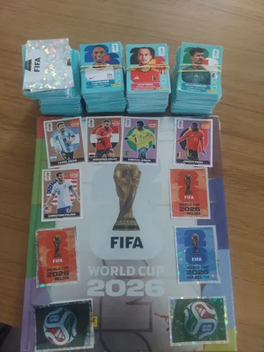 Álbum prata copa 2026 - 80% completo+ legends