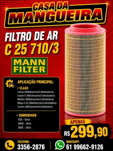 FILTRO DE AR MANN