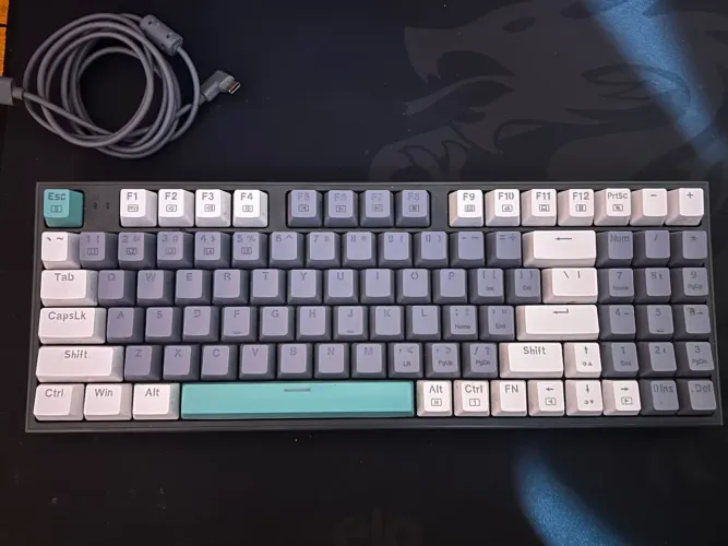 Teclado k500 b61 mecânico 