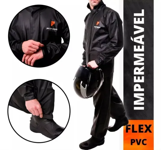 Capa de chuva motoqueiro Pioneira