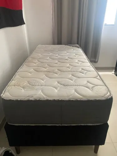 Cama box de solteiro