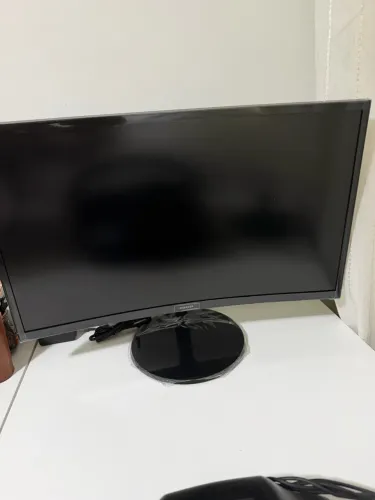 Monitor Samsung gamer 24 polegadas curvo