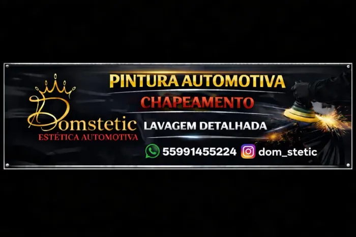 Profissional na área de estética automotiva a mais15 cm amor e dedicação em cada detalhe.