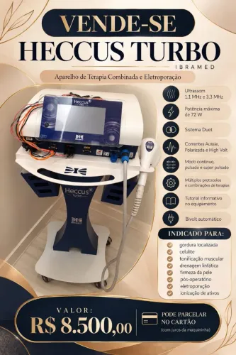 Heccus turbo / Aparelho de Estética
