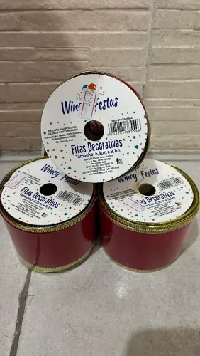 fita decorativa Natalina