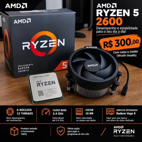 processador Ryzen 5 2600