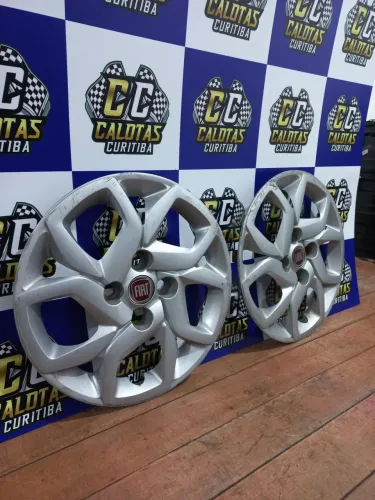 Calota Fiat Mobi aro 14 original usada. R$30,00 a unidade. Disk entrega