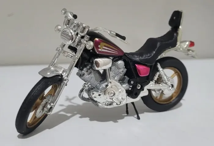 Miniatura Moto Yamaha Xv1000 Virago - Maisto 1:18 Raridade