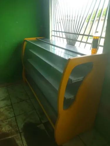 Balcão vitrine para pão