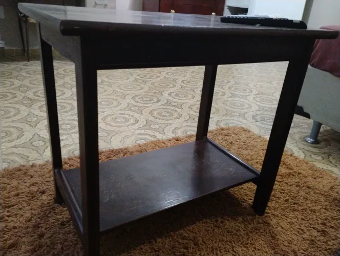 Mesa de centro ou de costureira, acompanha Tapete (opcional) - R$130 apenas!!