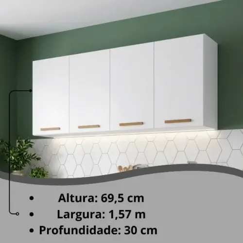 Armário aéreo para cozinha