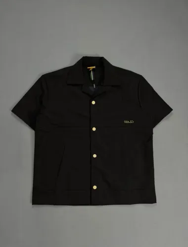 Camisa techno class inverso preta