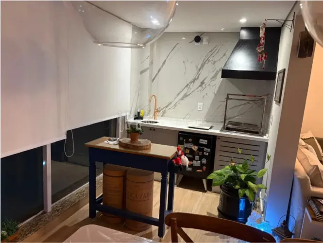 Apartamento com sacada gourmet 3 dormitórios 1 suíte e 2 vagas a venda no Barcelona em São