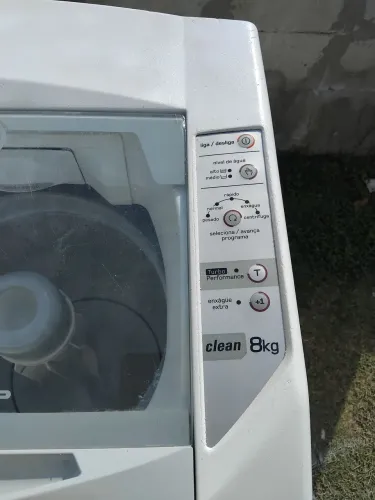Máquina Brastemp 8kg funcionando perfeitamente