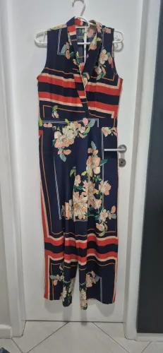 Macacão em Viscose e vestido indiano