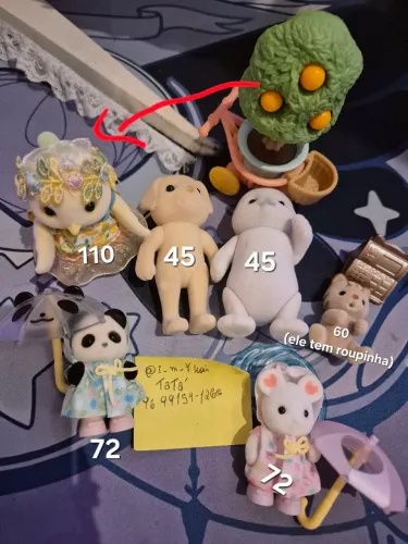Lote sylvanian families