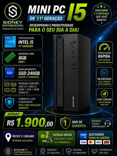 Mini Pc i5 de 11°